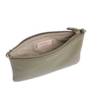 Borsa Donna a Tracolla COCCINELLE in Pelle Laurel Green Linea Best Small
