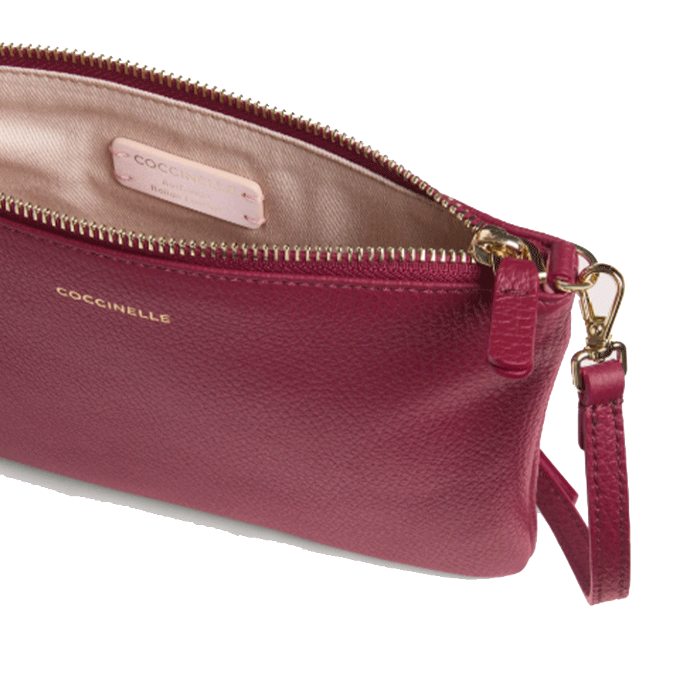 Borsa Donna a Tracolla COCCINELLE in Pelle Ribes Linea Best Small