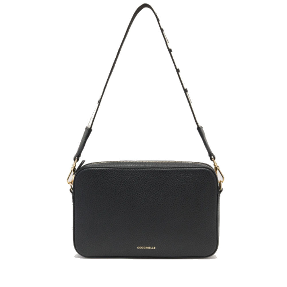 Borsa Donna a Tracolla COCCINELLE Linea Tebe Colore Nero