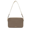 Borsa Donna a Tracolla COCCINELLE Linea Tebe Colore Warm Taupe
