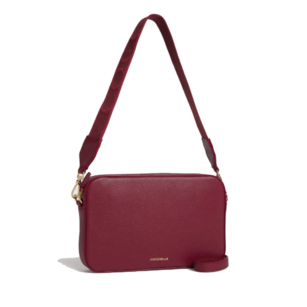 Borsa Donna a Tracolla COCCINELLE Linea Tebe Colore Ribes