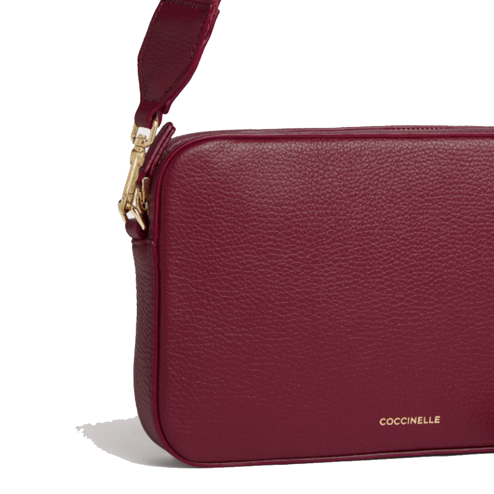 Borsa Donna a Tracolla COCCINELLE Linea Tebe Colore Ribes