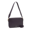 Borsa Donna a Tracolla COCCINELLE Linea Tebe Colore Prune