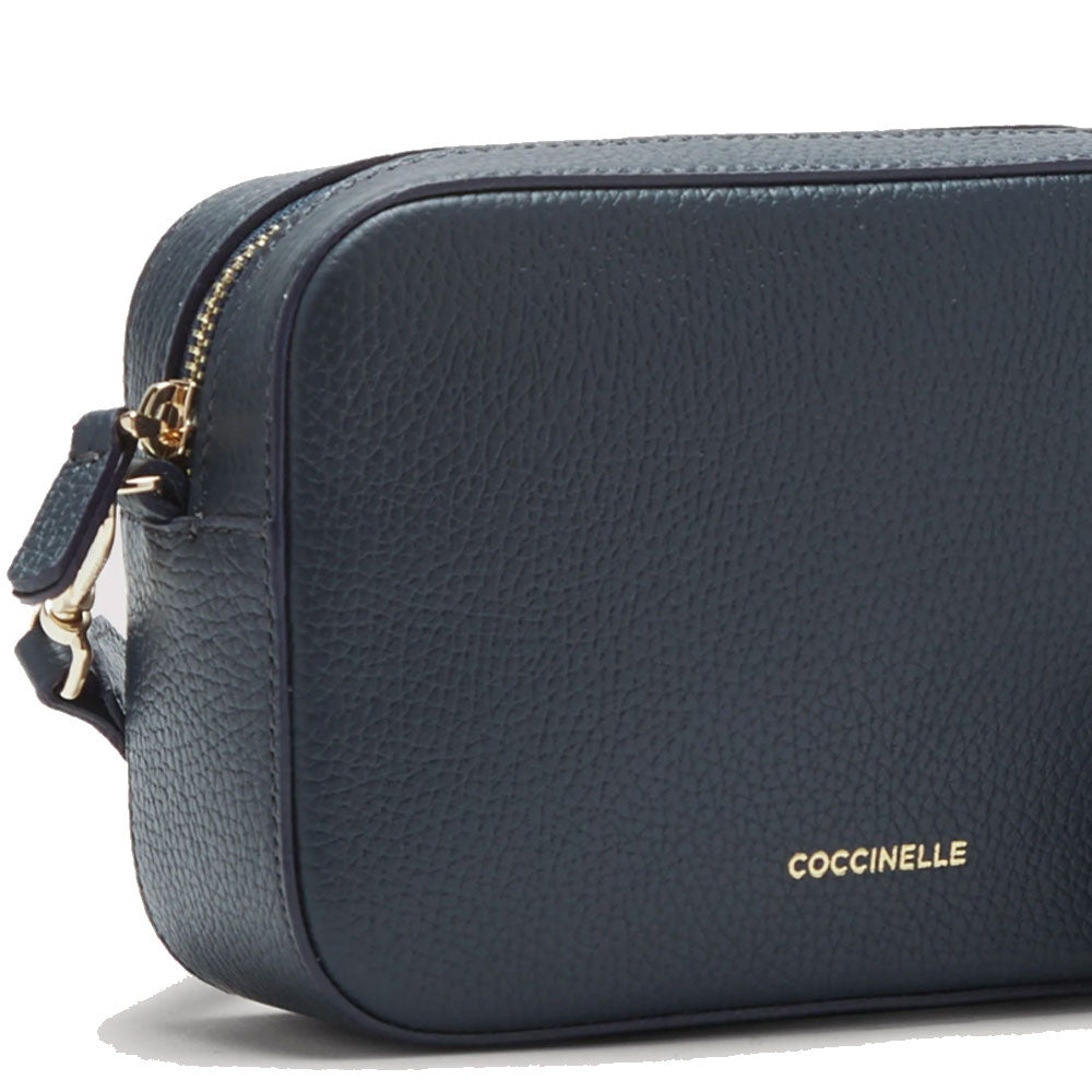 Borsa Donna a Tracolla COCCINELLE Linea Tebe Colore Midnight Blue - E5MN555I101