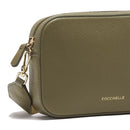 Borsa Donna a Tracolla COCCINELLE Linea Tebe Colore Laurel Green - E5MN555I101