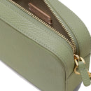 Borsa Donna a Tracolla COCCINELLE Linea Tebe Colore Greenery - E5MN555I101