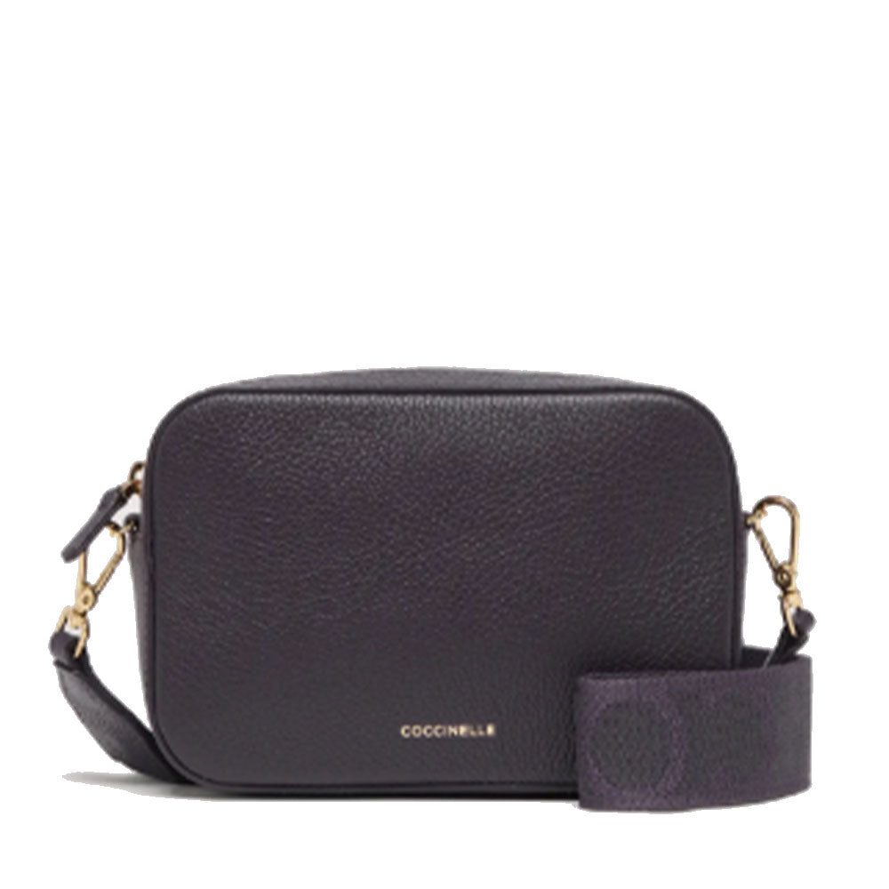 Borsa Donna a Tracolla COCCINELLE Linea Tebe Colore Prune - E5MN555I101