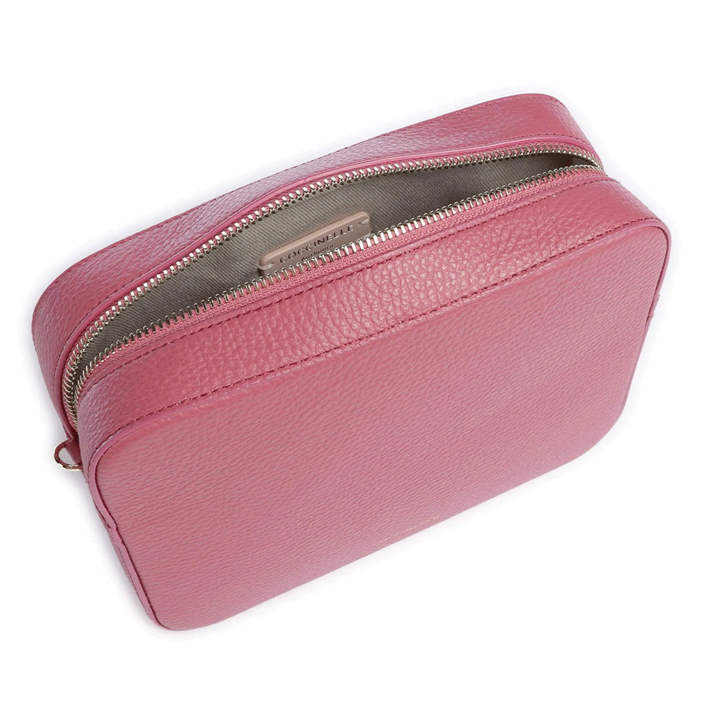 Borsa Donna a Tracolla COCCINELLE Linea Tebe Colore Rosewood