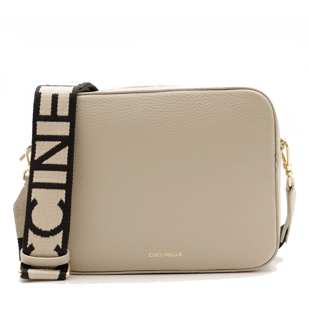 Borsa Donna a Tracolla COCCINELLE Linea Tebe Colore Eucalipto - E5MN555M301
