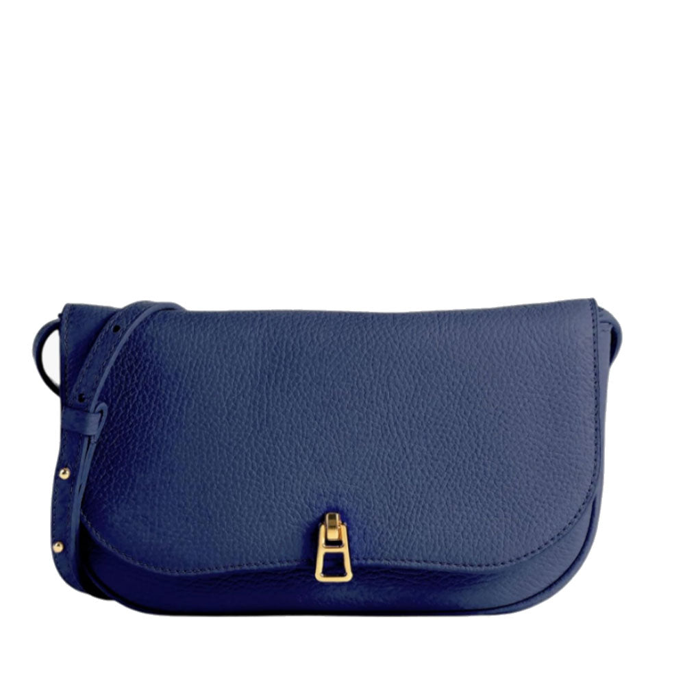Borsa Donna a Tracolla COCCINELLE in Pelle Linea Magie Mini colore Royal Blue