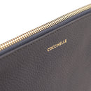 Pochette Donna COCCINELLE in Pelle Linea New Best Soft Colore Midnight Blue Misura Media