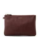 COCCINELLE New Best Soft Linie 
Damen Leder Clutch in Cola Farbe 