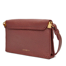 Women's Leather Crossbody Bag COCCINELLE Binxie Mini in Brandy