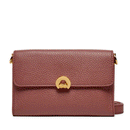 Women's Leather Crossbody Bag COCCINELLE Binxie Mini in Brandy