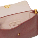 Women's Leather Crossbody Bag COCCINELLE Binxie Mini in Brandy