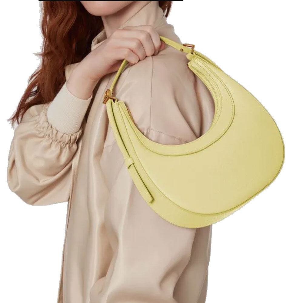 Borsa Donna a Mano con Tracolla COCCINELLE in Pelle Sangria Linea Whisper