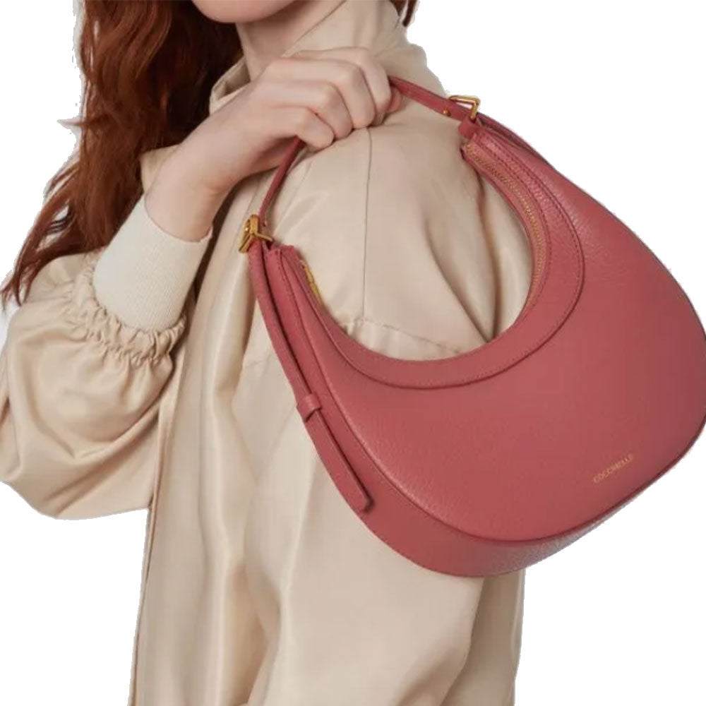 COCCINELLE Damen Handtasche mit Schultergurt aus Leder Pot Whisper Line