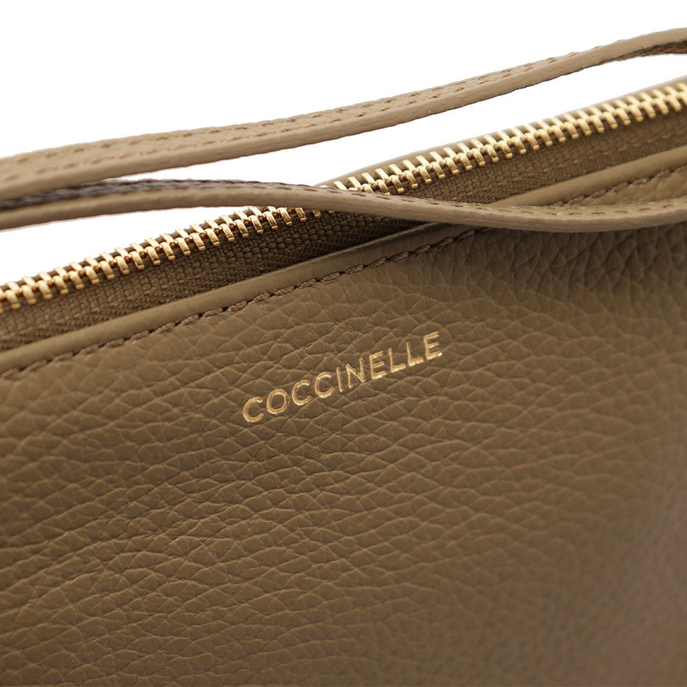 Pochette Donna COCCINELLE in Pelle Laurel Green Linea Alias