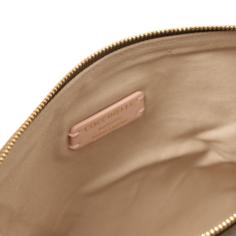 Pochette Donna COCCINELLE in Pelle Laurel Green Linea Alias