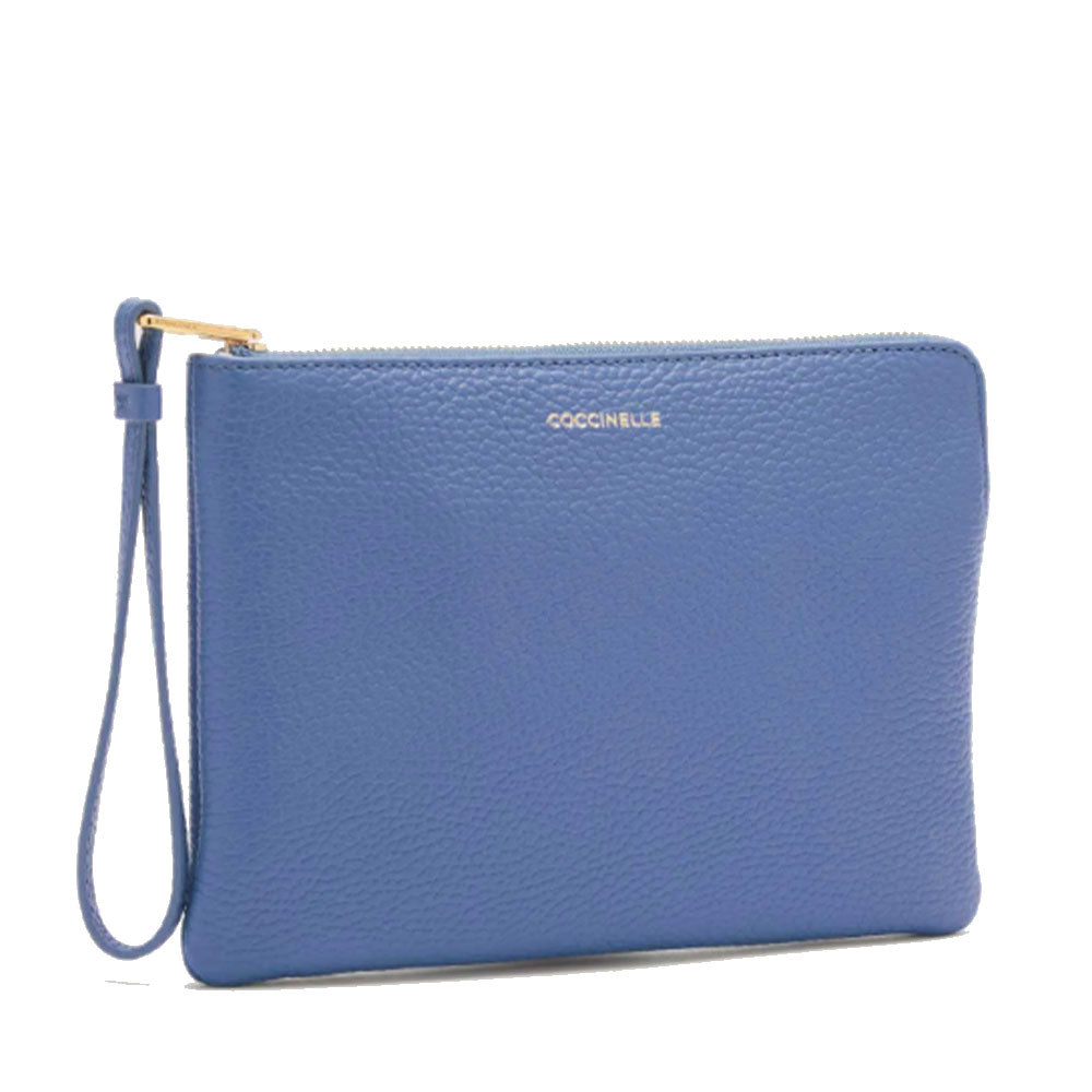Pochette Donna COCCINELLE in Pelle Azul Linea Alias Misura Media