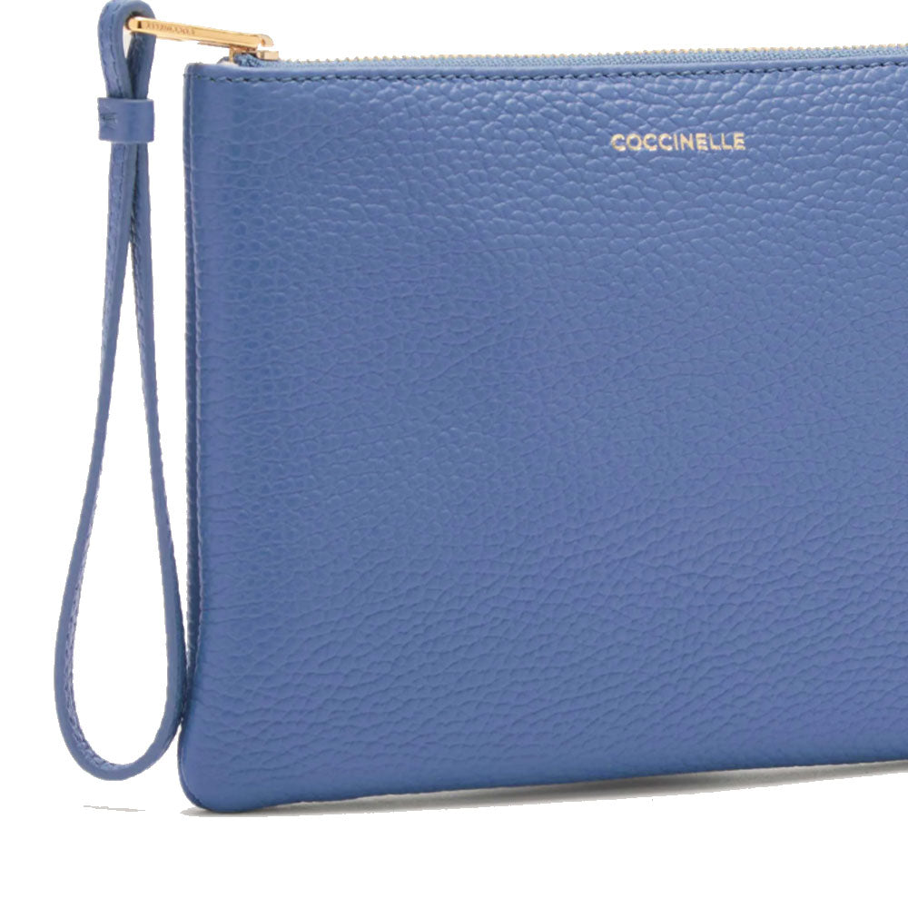 Pochette Donna COCCINELLE in Pelle Azul Linea Alias Misura Media
