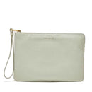 Pochette Donna COCCINELLE in Pelle Celadon Green Linea Alias Misura Media