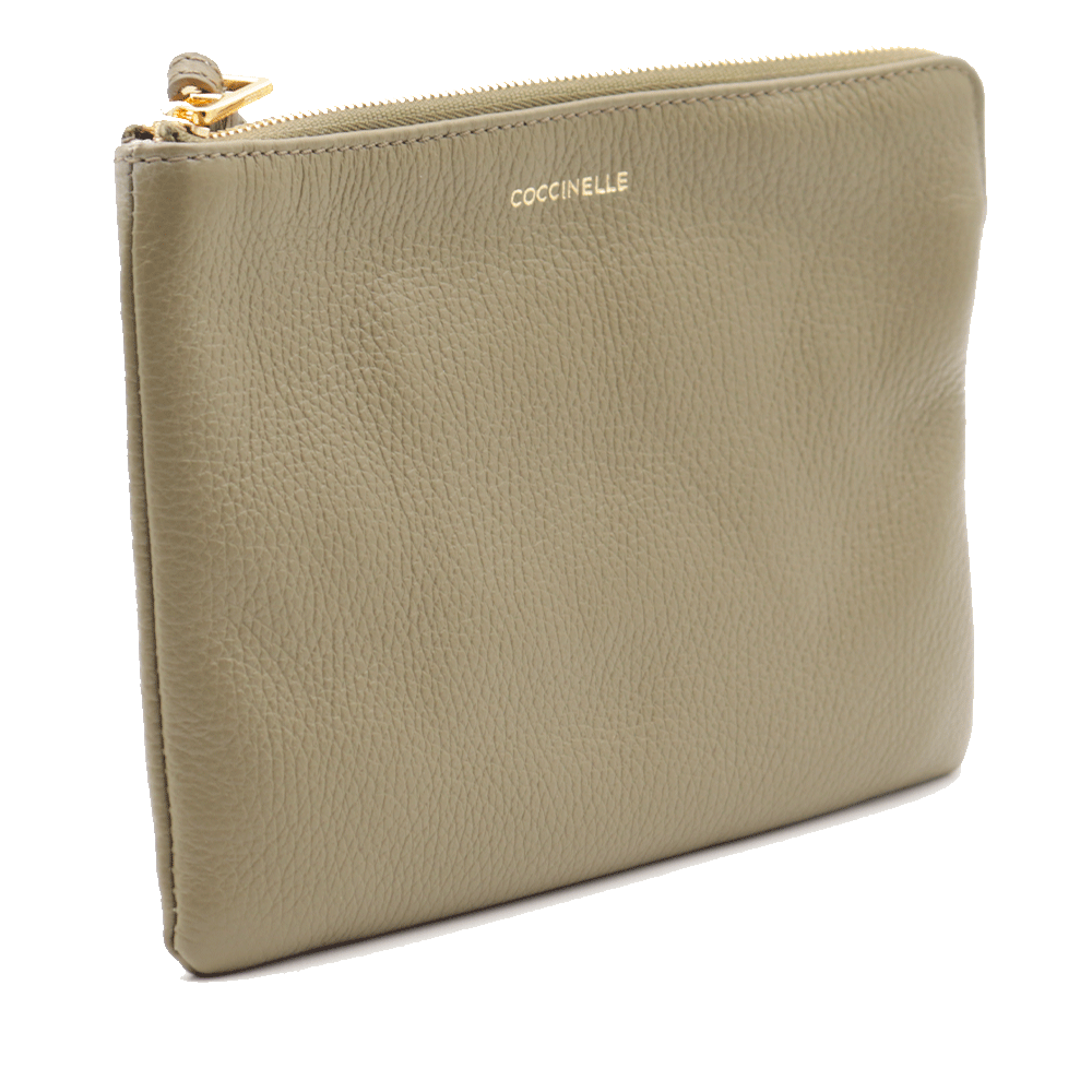 Pochette Donna COCCINELLE in Pelle Laurel Green Linea Alias Misura Media