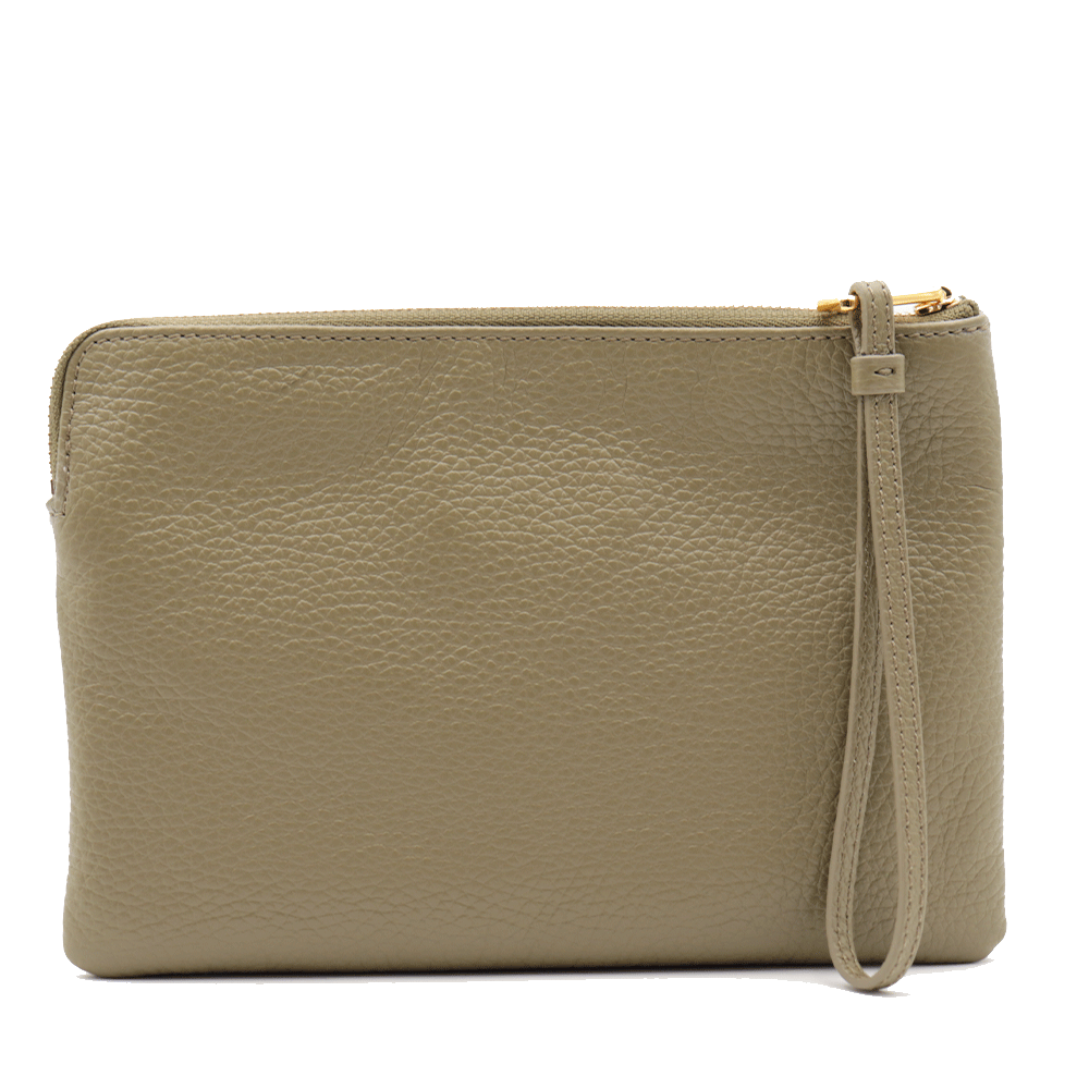 Pochette Donna COCCINELLE in Pelle Laurel Green Linea Alias Misura Media