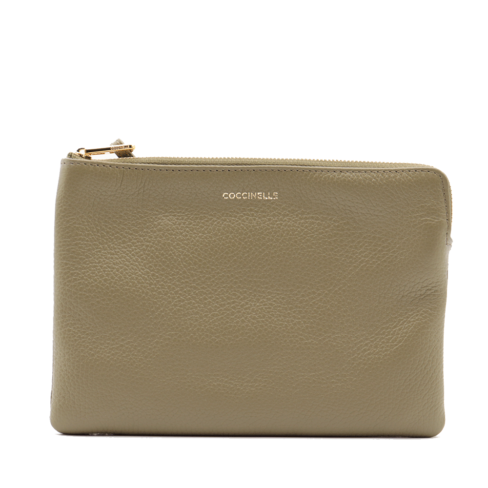 Pochette Donna COCCINELLE in Pelle Laurel Green Linea Alias Misura Media