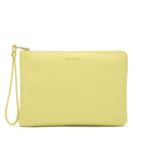 COCCINELLE Damen Lime Wash Leder Clutch Alias ​​​​Line Mittlere Größe