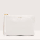 Pochette Donna COCCINELLE in Pelle Blanco Linea Alias Misura Media