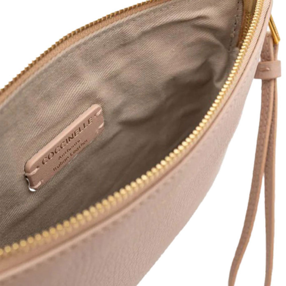 Pochette Donna COCCINELLE in Pelle Rosette Linea Alias Misura Media