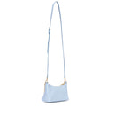 Borsa Donna a Spalla COCCINELLE in Pelle Mist Blue Linea Aura