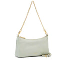 Borsa Donna a Spalla COCCINELLE in Pelle Celadon Green Linea Aura