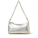 Borsa Donna a Spalla COCCINELLE in Pelle Pale Gold Linea Aura