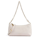 Borsa Donna a Spalla COCCINELLE in Pelle Lambskin White Linea Aura