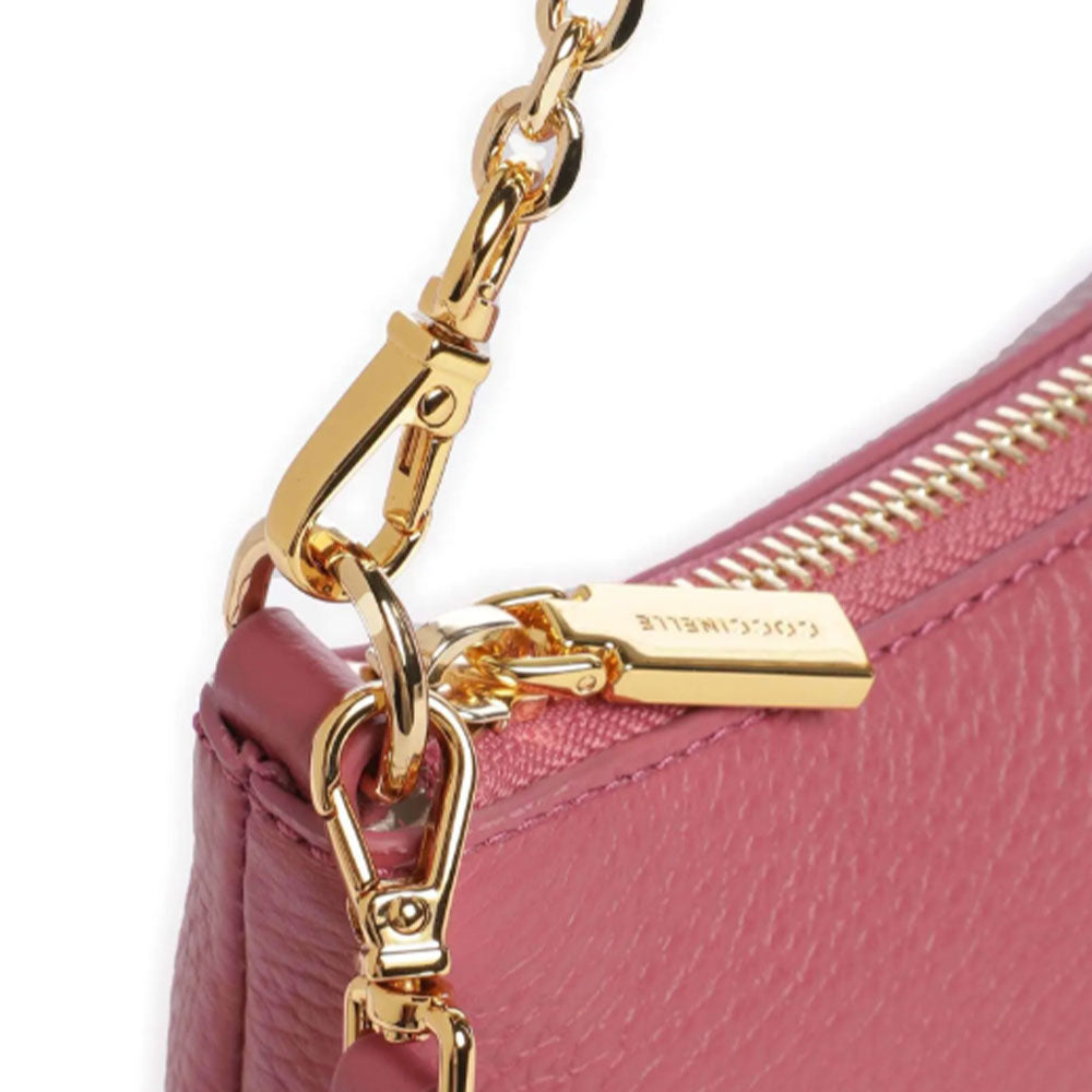 Borsa Donna a Spalla COCCINELLE in Pelle Rosewood Linea Aura