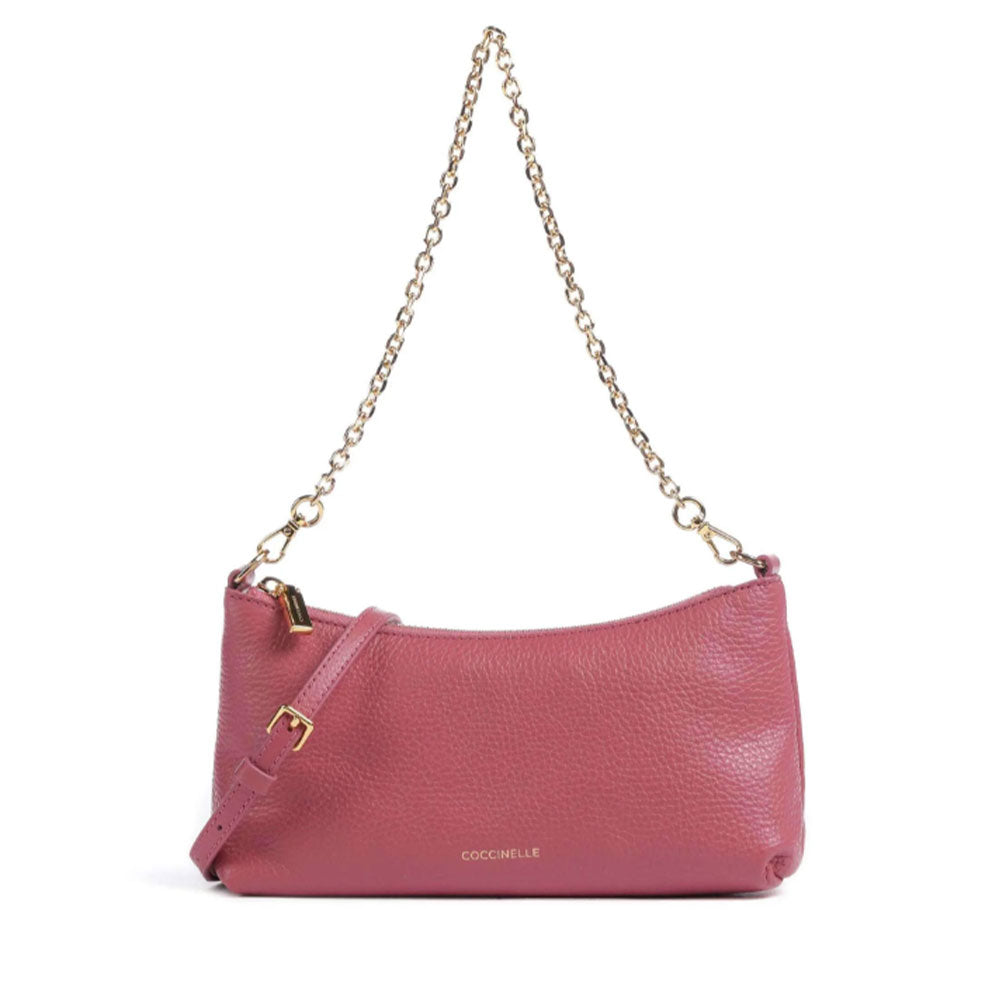 Borsa Donna a Spalla COCCINELLE in Pelle Rosewood Linea Aura