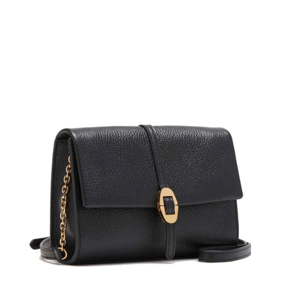 Borsa Donna Mini a Tracolla COCCINELLE in Pelle Linea Dorian colore Nero