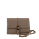 Borsa Donna Mini a Tracolla COCCINELLE in Pelle Linea Dorian colore Warm Taupe