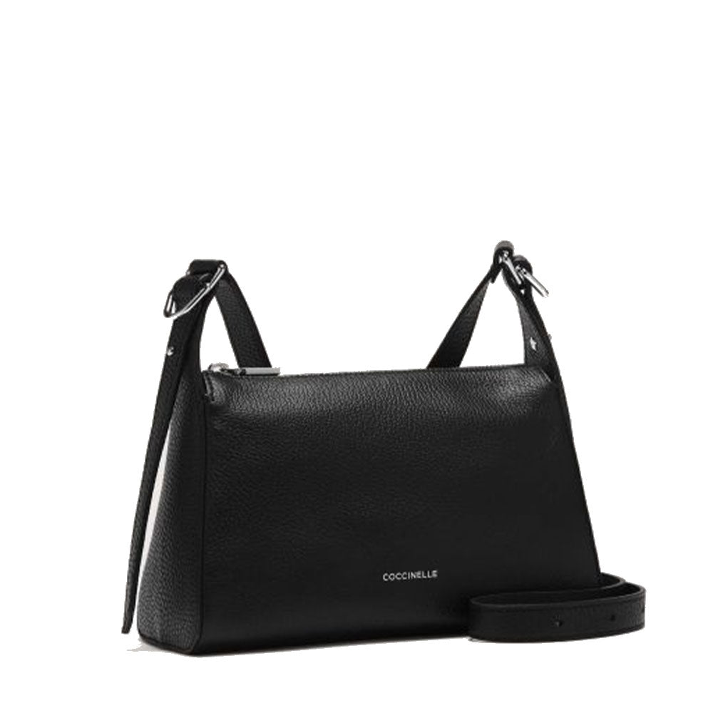 Borsa Donna a Tracolla COCCINELLE in Pelle linea Bishop colore Nero