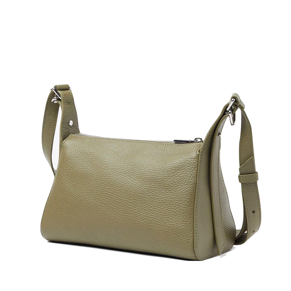 Borsa Donna a Tracolla COCCINELLE in Pelle linea Bishop colore Laurel Green