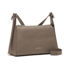 Women's Warm Taupe Leather Crossbody Bag COCCINELLE Bishop
