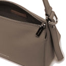 Women's Warm Taupe Leather Crossbody Bag COCCINELLE Bishop
