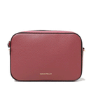 Women's Crossbody Bag COCCINELLE Tebe in Brandy - Rosewood - Cuir