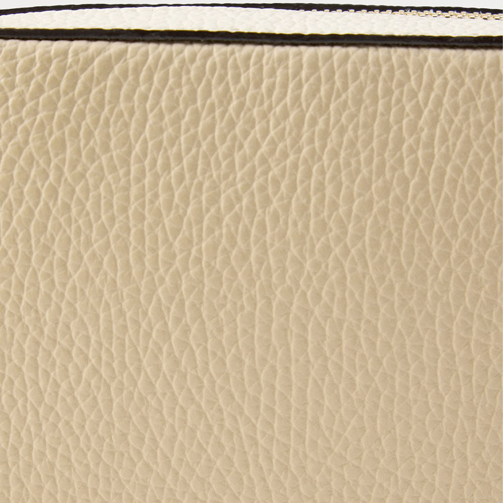 Borsa Donna a Tracolla COCCINELLE Linea Tebe Colore Sandshell - Pearl - Seagrass