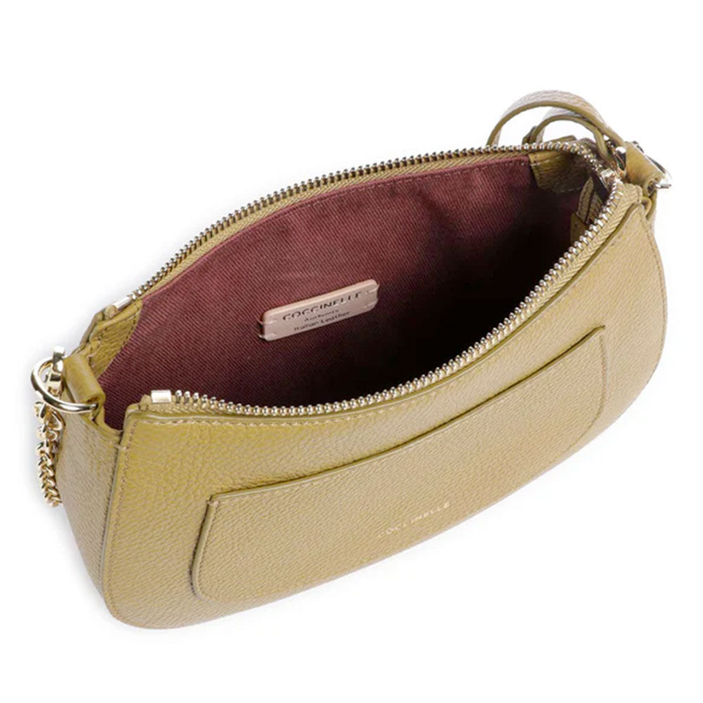 Damen-Umhängetasche COCCINELLE Modell C-Easy in Seagrass