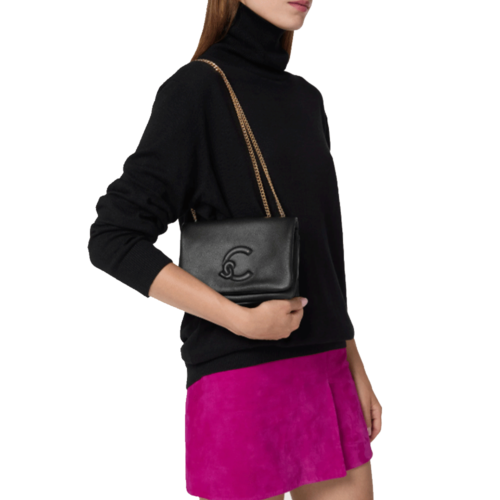 Borsa Donna a Tracolla COCCINELLE Linea Dulse Colore Nero