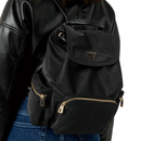 Zaino Donna GUESS Linea Eco Gemma Colore Nero Misura Piccola
