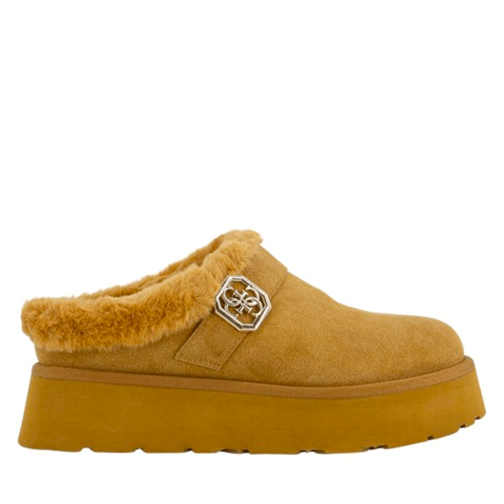Sabot Imbottiti GUESS Linea Dolmana colore Cognac